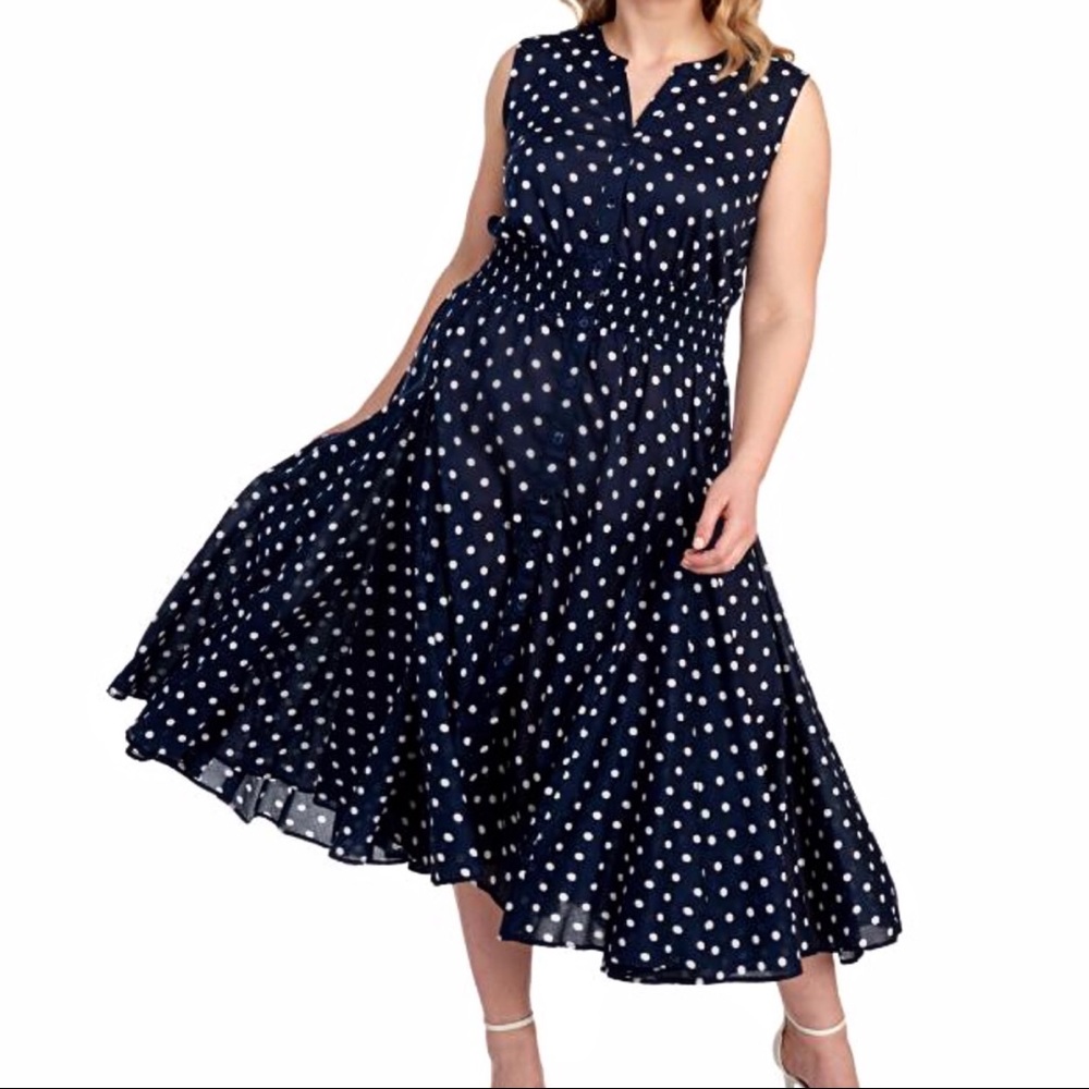 Chelsea & Theodore Broomstick Shirt Dress